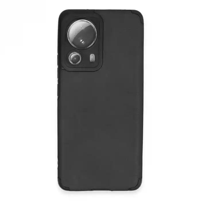 TCX Xiaomi Mi 13 Lite Kılıf Loop Deri Silikon - Siyah