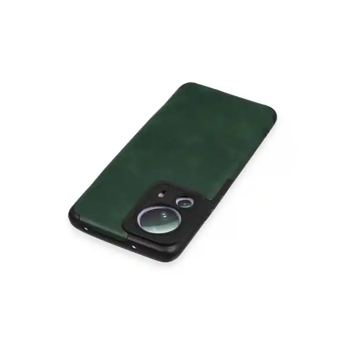 TCX Xiaomi Mi 13 Lite Kılıf Loop Deri Silikon - Yeşil