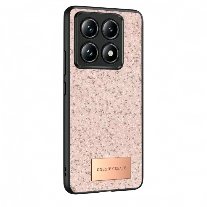 TCX  Xiaomi Mi 14T Pro  Simli Kapak - Pembe