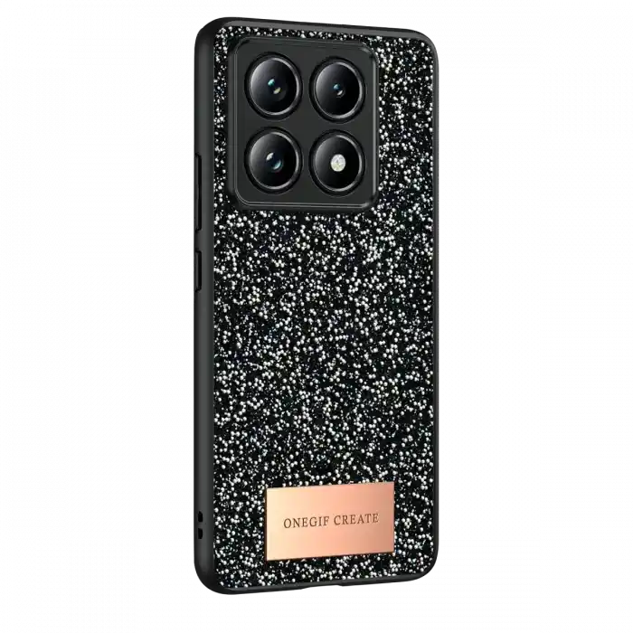 TCX  Xiaomi Mi 14T Pro  Simli Kapak - Siyah