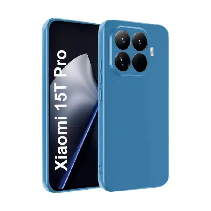TCX Xiaomi Mi 15t Pro First Silikon - Mavi