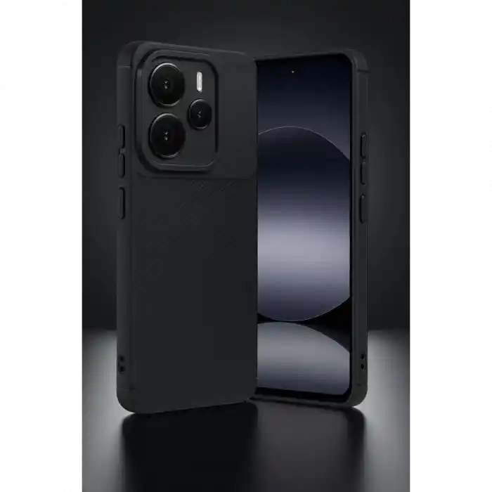 TCX Xiaomi Note 14 5G Auto  Karbon Kapak - Siyah