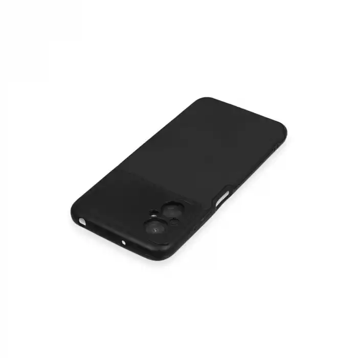 TCX Xiaomi Poco M5 Kılıf Loop Deri Silikon - Siyah