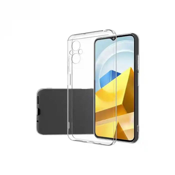 TCX Xiaomi Poco M5 Kılıf Lüx Şeffaf Silikon