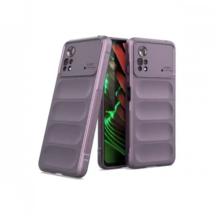 TCX Xiaomi Poco X4 Pro 5G Kılıf  Silikon - Mor