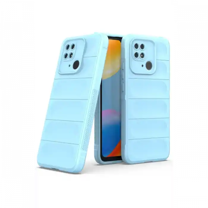 TCX Xiaomi Redmi 10C Kılıf  Silikon - Sky Blue