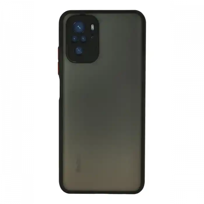 TCX Xiaomi Redmi Note 10 Kılıf  Silikon Kapak - Siyah
