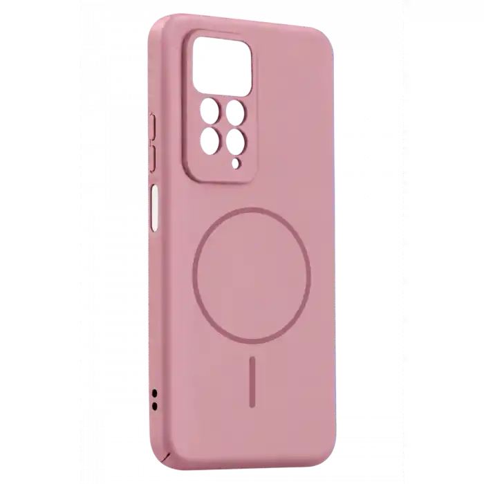 TCX Xiaomi Redmi Note 11 Pro Mika PC Magsafe Kapak - Pembe