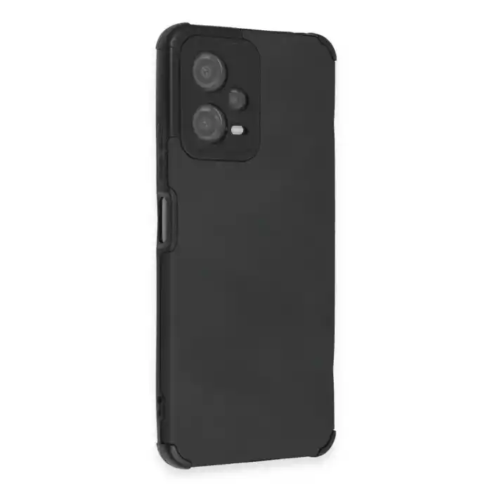 TCX Xiaomi Redmi Note 12 5g Kılıf Loop Deri Silikon - Siyah