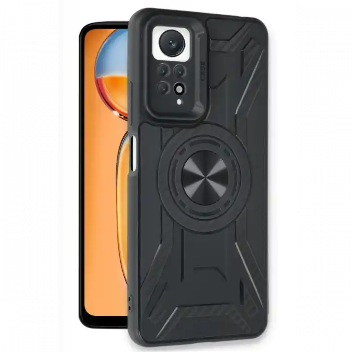 TCX Xiaomi Redmi Note 12 Pro 4G Kılıf  Silikon - Siyah