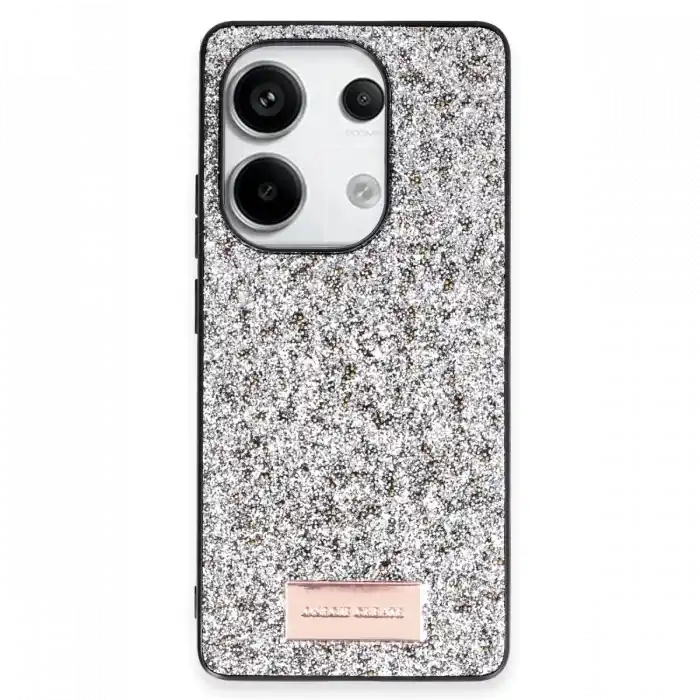 TCX  Xiaomi Redmi Note 13 Pro 4G  Simli Kapak - Gümüş
