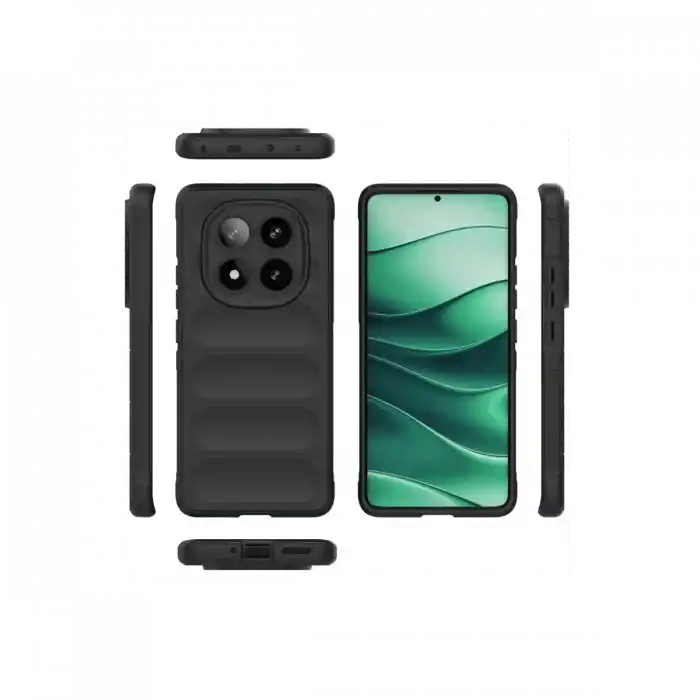 TCX Xiaomi Redmi Note 14 Pro 4G Kılıf  Silikon - Siyah