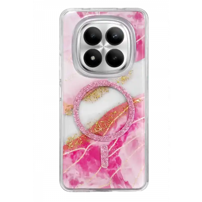 TCX  Xiaomi Redmi Note 15 Pro Plus 5G  Simli Magsafe Kapak - Pembe
