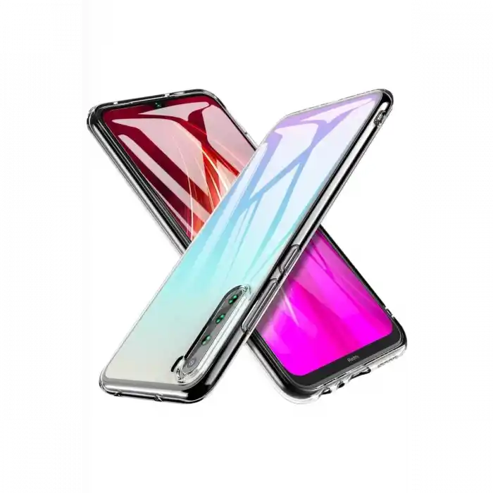 TCX Xiaomi Redmi Note 8 Kılıf Lüx Şeffaf Silikon