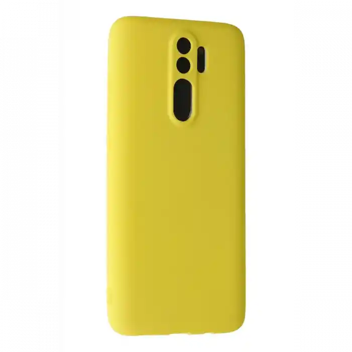 TCX Xiaomi Redmi Note 8 Pro Kılıf First Silikon - Sarı