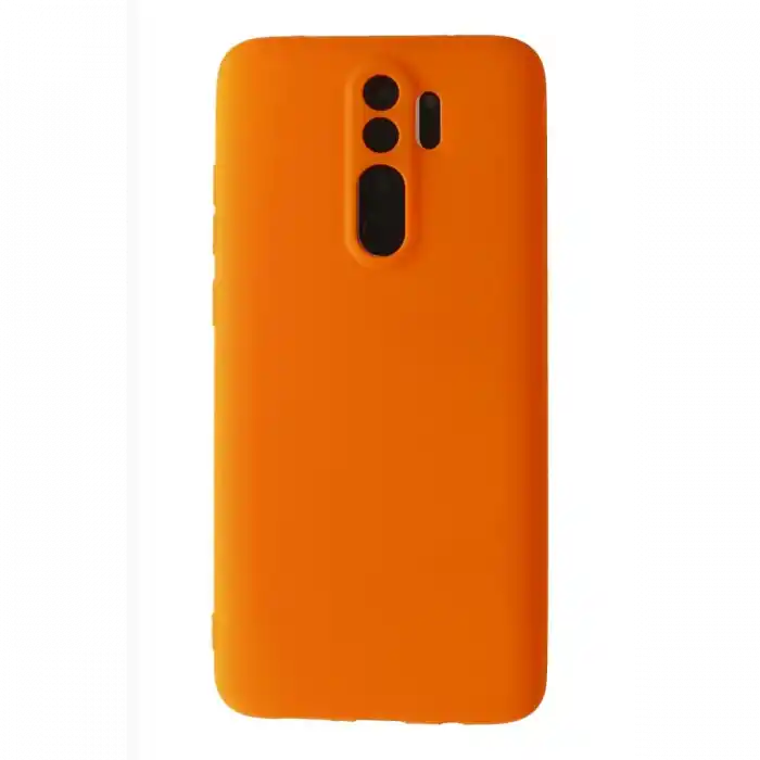 TCX Xiaomi Redmi Note 8 Pro Kılıf First Silikon - Turuncu