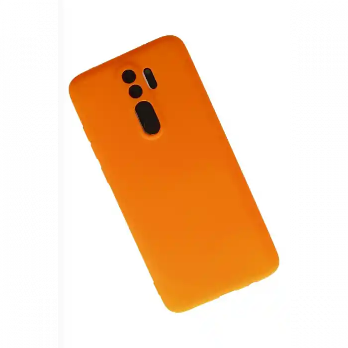 TCX Xiaomi Redmi Note 8 Pro Kılıf First Silikon - Turuncu