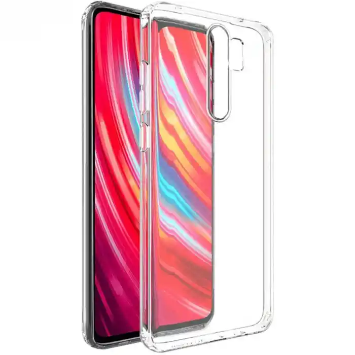 TCX Xiaomi Redmi Note 8 Pro Kılıf Lüx Şeffaf Silikon