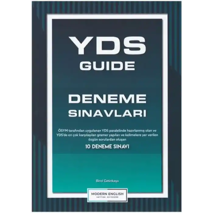 TCX YDS Guide Deneme Sınları    