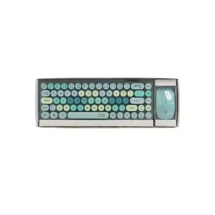 TCX Yeşil Kablosuz Klavye ve Mouse Seti