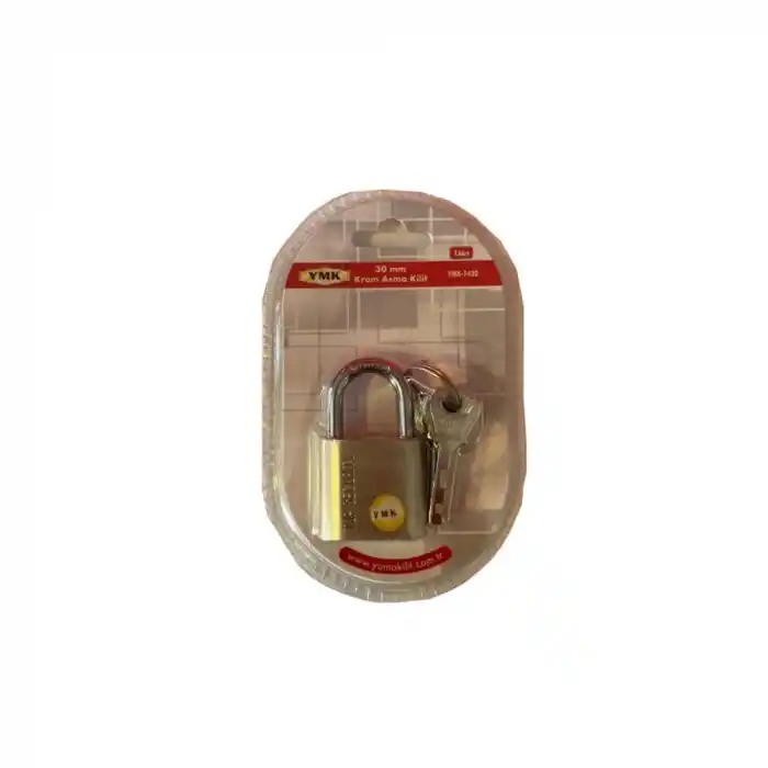 TCX Ymk Krom Asma Kilit 30MM
