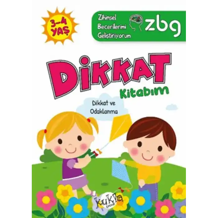 TCX ZBG 3-4 Yaş Dikkat Kitabım