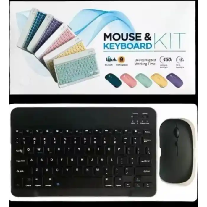 TCX ZR20Km Siyah Kablosuz Klavye Mouse Set
