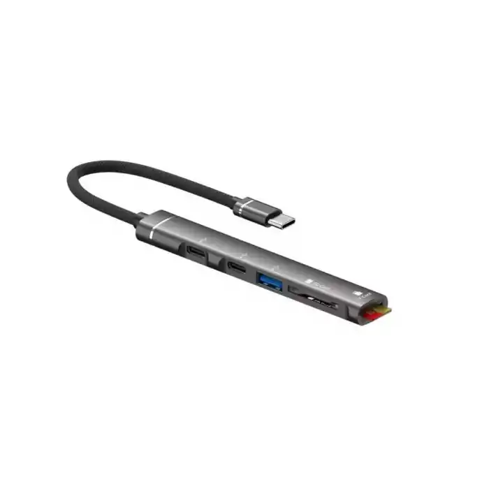 TCX ZR562 Type-C 5 İn 1 Usb Hub Card Reader