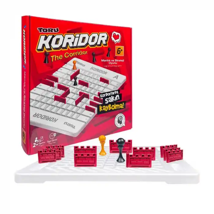 Eğlenceli Mantık ve Strateji Oyunu 1 Adet Koridor