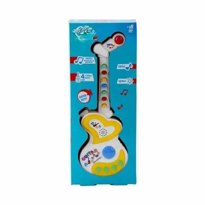 Müzikli Gitar 1 Adet Türkçe Eğlence Aracı