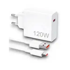 Hızlı Şarj Cihazı 120W Type-C Uyumlu Akıllı Telefonlar için