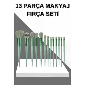 Yumuşak Fırça Seti 13 Parça Makyaj Uygulama Seti