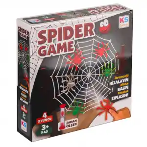 Eğlenceli Spider Game TR-ENG Oyun Seti