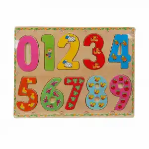 Eğlenceli Puzzle Sayılar 10 Parça Seti