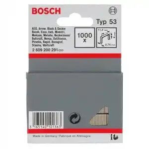Bosch Professional Accessories Zımba Teli, Gri, 1000 Adet