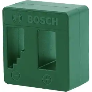 Bosch Mıknatıslayıcı/mıknatıslanma giderici (daha verimli çalışma için tornavida ve uçların mıknatıslanması/manyetizasyonu için aksesuar; 2 ferrit mıknatıs; manyetik alan kalınlığı min. 90 mT)