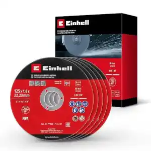 Einhell 5 Parça İnce Metal Kesme Diski, Ø 125 x 1 mm 49711522