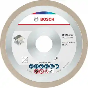 Bosch Professional Accessories Elmas Kesme ve Delme Aksesuarları, Disk, Gri, 115x22.23x1.6x7 mm, 1 Adet