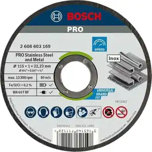 Bosch Professional Kesme Diski Düz Standart Inox Rapido için, 2608603254