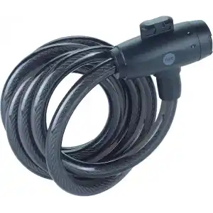 Yale Essential Güvenlikli Anahtarlı Kablolu Kilit 12 mm, YCK0/12/200/2, 150 mm, Örgü Çelik, 2 Anahtar Dahildir, Tuzlu Su Püskürtme Testinde 96 Saat Dayanıklılık, Bisiklete Monte Edilebilir