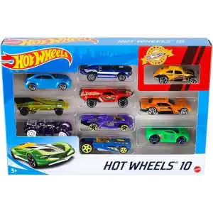 Hot Wheels 10lu Araba Seti ile Son Hız Maceraya Dal!, 54886