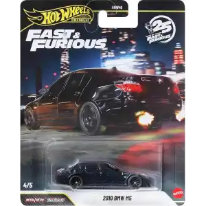 Hot Wheels F&F BMW M5 Fast & Furious film serisinden ilham alarak koleksiyoncular için tasarlanan 1:64 ölçekli Hot Wheels Fast & Furious Premium Arabalar, JHW62