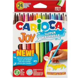 Carioca Joy Süper Yıkanabilir Keçeli Boya Kalemi 24Lü