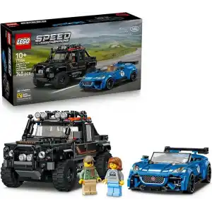 LEGO Speed Champions Jaguar Project 7 ve Land Rover Defender 77264