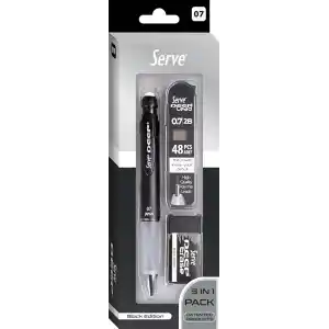 SERVE DEEP KLM & SILGI & MIN 0,7MM SIYAH