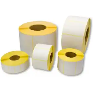 50x30 mm Termal Etiket, Barkod/Adres/Kargo Termal Etiketleri, Zebra ve Diğer Yazıcılarla Uyumlu