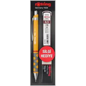 rotring Tikky RD 0.5+Min Silgi Hediyeli - Mango Turuncu