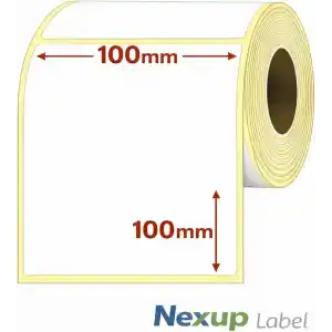 100x100 mm Termal Etiket, Barkod/Adres/Kargo Termal Etiketleri, Yazıcılarla Uyumlu