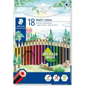 Staedtler 185 C18 Noris Kuru Boya Kalemi 18li