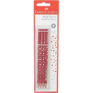 Faber-Castell Başlık Kalemi Yıldız Kırmızı